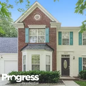 This Progress Residential home for rent is located near Charlotte NC.