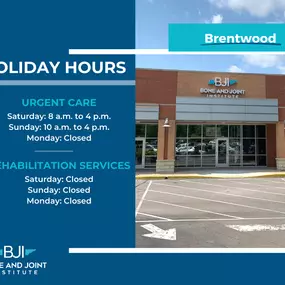 Bild von Bone and Joint Institute of Tennessee - Brentwood Orthopaedic Urgent Care