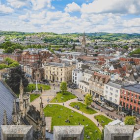 Exeter skyline