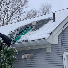 Before Repairs - Storm Damage Roof Repair