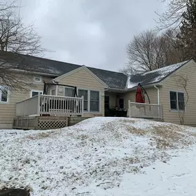 Storm Damage Roof Repair Work