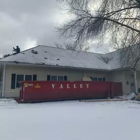 Roof Replacement Process - Storm Damage Roof Repair In Progress