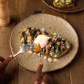 Tostada Wild Mushroom