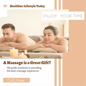 A couple's massage is just like any other massage service, 
but you and your partner receive the massage at the same time, 
on separate tables, and by two different massage therapists. 
The massage is generally offered in a private room on side-by-side massage tables.