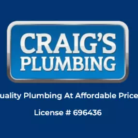 Craig's Plumbing CA License