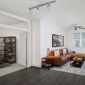 Living room and den at Camden Boca Raton apartments in Boca Raton, FL
