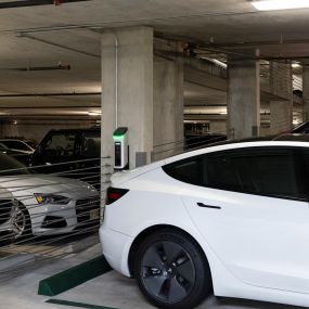 Electric vehicle charging stations at Camden Boca Raton.