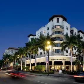 Camden Boca Raton at dusk.