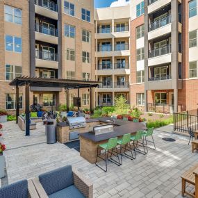 Outdoor Grilling Station at Camden Washingtonian in Gaithersburg, MD