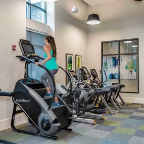 Fitness center stairmaster