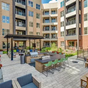 Outdoor Grilling Station at Camden Washingtonian in Gaithersburg, MD