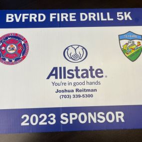 Our Allstate agency was proud to sponsor the 2023 BVFRD Fire Drill 5K.
