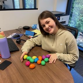 Easter egg hunt in the office!