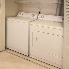 In-Unit Washer and Dryer