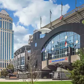 Bank of America Stadium near community