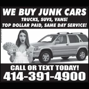 No need to hang on to that junk car, call us!