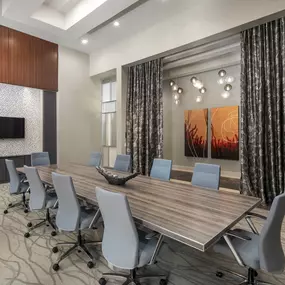 Private Conference Room at Camden Highland Village Apartments in Houston, Tx