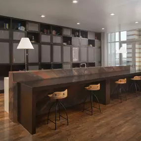 Wine Room in The Ballery building at Camden Highland Village apartments and townhomes in Houston, Texas