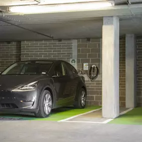 EV Charging stations at Camden Highland Village Apartments in Houston, Tx