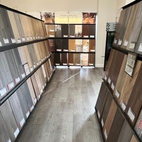 Interior of LL Flooring #1056 - Woburn | Aisle View