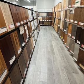 Interior of LL Flooring #1056 - Woburn | Aisle View