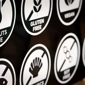 The Difference Baker is free from the top 9 allergens - Gluten, Dairy, Peanuts, Fish, Crustaceans, Soy, and Tree Nuts!