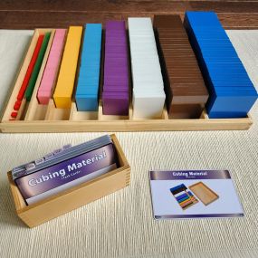 Montessori Cubing Material Complete Set