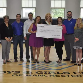 We were proud to team up with other agents in the area to show our support for the Boys & Girls Club of Manchester.