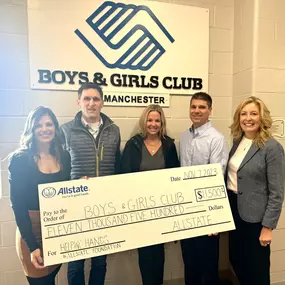 So honored to have been able to spearhead the Allstate Foundation Helping Hands grant this year! We were able to donate $11500 to the Boys and Girls Club and help empower the youth in our community.