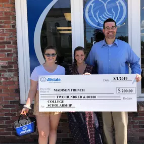 Our agency is so excited to present our first annual, college scholarship to Madison French who will be attending MCC for GraphicDesign in the fall! Congratulations Madi, we are so proud of you!