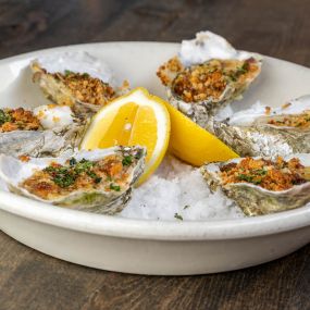 Garlic Mojo Based Emerson Oysters