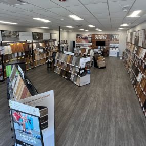 Interior of LL Flooring #1227 - Geneva | Aisle View