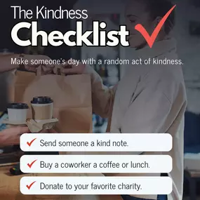 Happy Random Acts of Kindness Day! Small gestures can make a BIG difference. What will YOU do to spread kindness today?