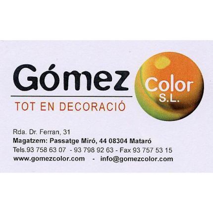 Logotipo de Gómez Color