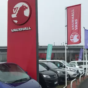 Cars Outside Vauxhall Gateshead