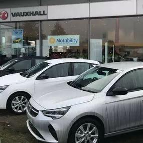 Cars Outside Vauxhall Gateshead