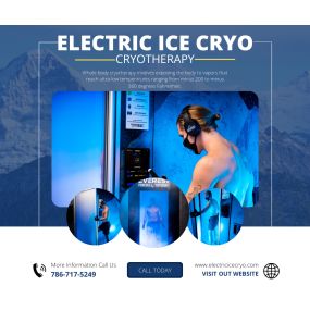 Whole body cryotherapy with Electric Ice Cryo Miami Florida South