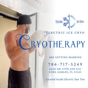 Whole body cryotherapy with Electric Ice Cryo Miami Florida South