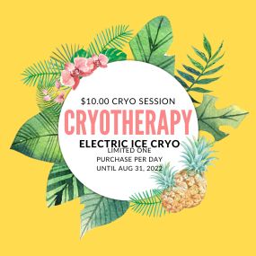 Whole body cryotherapy with Electric Ice Cryo Miami Florida South