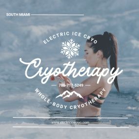 Whole body cryotherapy with Electric Ice Cryo Miami Florida South