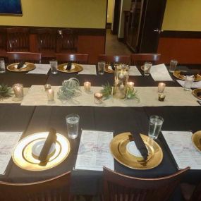 We love hosting special events in our two private dining rooms! ????
Create a curated menu using our existing entrées or request a custom platter based on your needs!