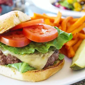 Craving a delicious bite? Our Bison Burger is a Cafe Barron staple that you won't want to miss! Check out our menu and treat yourself to this mouthwatering favorite. https://link-pro.io/tHmkHt7