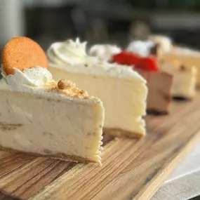 Sweet news! ???? Café Barron's is now serving up decadent creations from Dana's Cheesecake Delights! Flavors rotate with the baker's choice, so be sure to ask your server what's in store today—limited quantities available!
View our menu: https://link-pro.io/OkfT92q