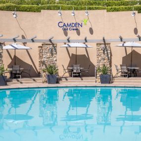 camden old creek apartment homes san marcos ca pool with dining areas