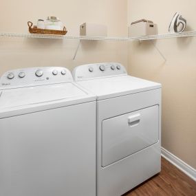 camden old creek apartments san marcos ca washer and dryer shelves in laundry room