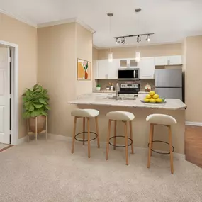 camden old creek apartments san marcos ca kitchen with barstool seating