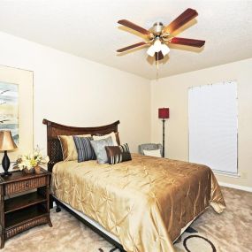 Spacious Bedroom with High End Finishes