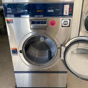 Coin-operated oversized washer