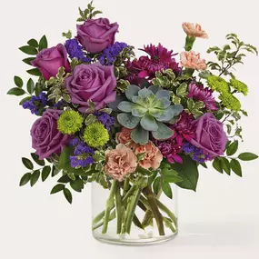 You're a Gem Bouquet - Roses & carnations mingle with vibrant chrysanthemums & hardy succulents. Find long-lasting blooms at local flower shops or order online from best florists in Corry. Explore chrysanthemum bouquets today!