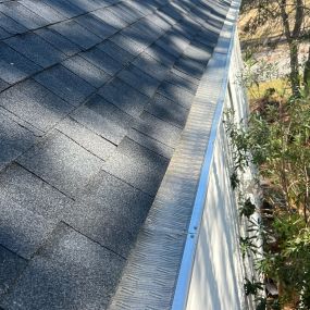 Gutter Guard installation with Leaf Blaster Pro by Willis Construction !